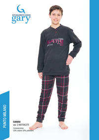 BOYS' S/L PAJAMAS S40056 Tellini S.r.l. Wholesale Clothing